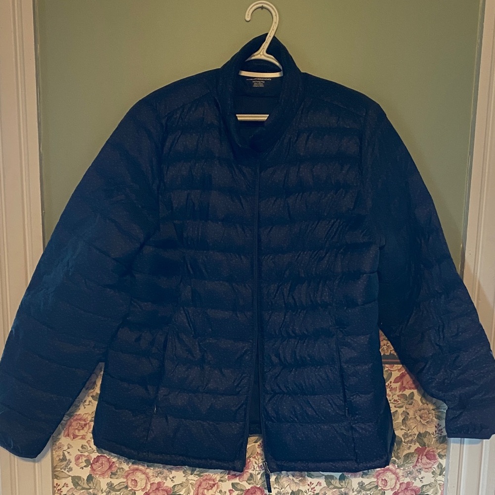 Amazon Essentials Women's Puffer Jacket - Navy